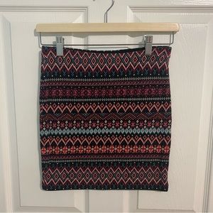 Forever 21 - Tribal design pencil skirt